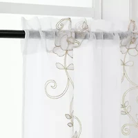 Runyan 3-pc. Rod Pocket Window Tier