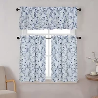 Arlo 3-pc. Rod Pocket Window Tier