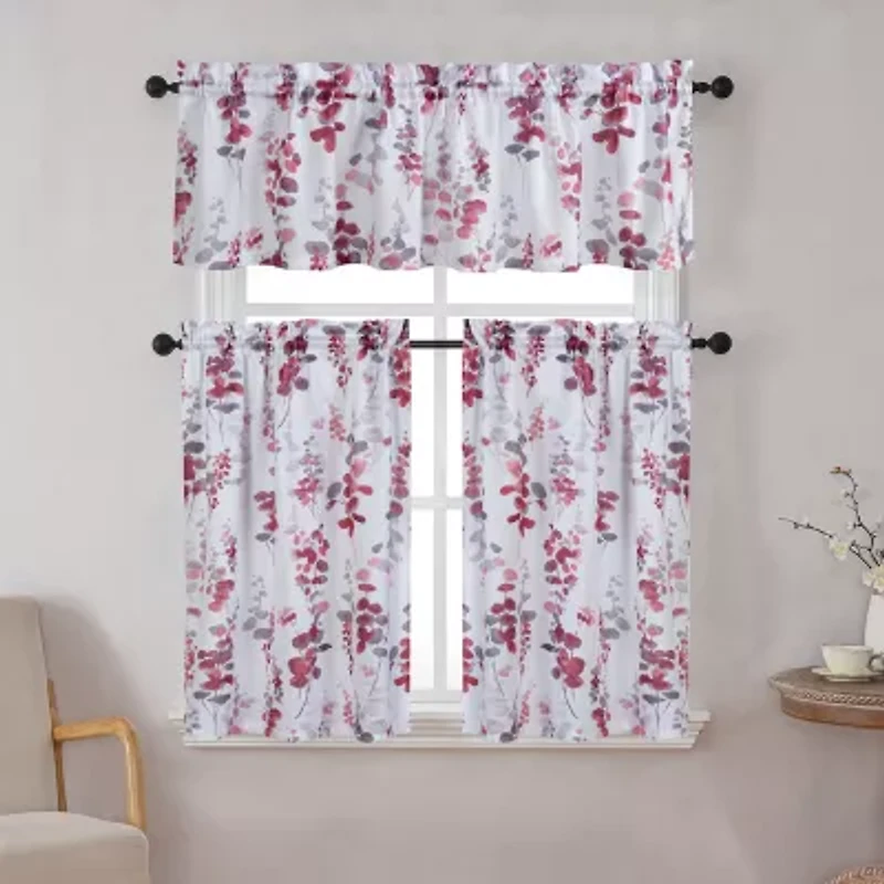 Adela 3-pc. Rod Pocket Window Tier