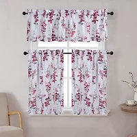 Adela 3-pc. Rod Pocket Window Tier
