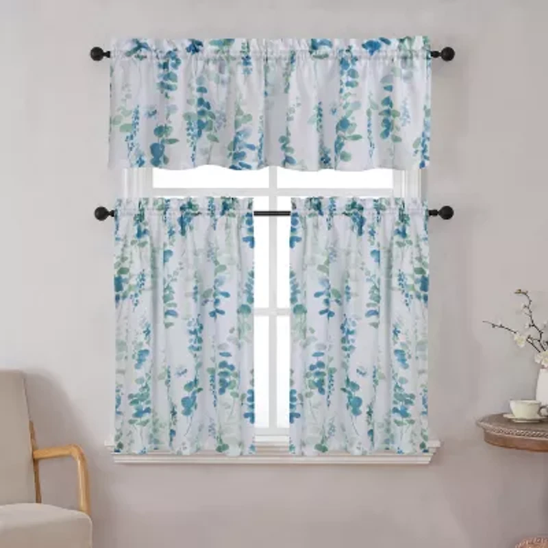 Adela 3-pc. Rod Pocket Window Tier