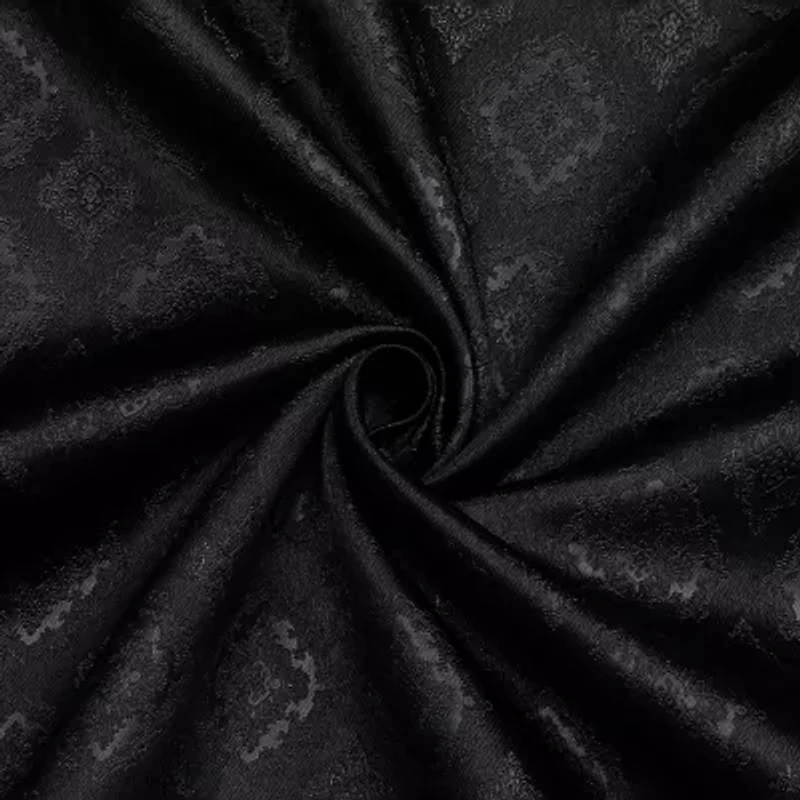 Regal Home Tobias Grommet Top Energy Saving Embossed Blackout Set of 2 Curtain Panel