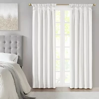Madison Park Natalie Tab Top 100% Blackout Single Curtain Panel