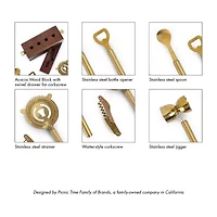 Picnic Time 6-pc. Bar Tool Set