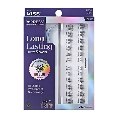 Kiss Lashes Impress Long Lasting Demi Wispy