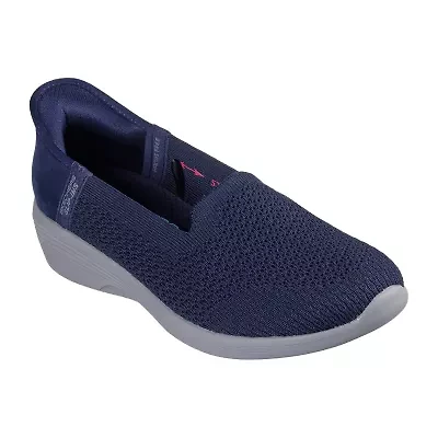 Skechers Hands Free Slip-Ins Arya Sweet Voice Womens Bike Closed Toe Slip-On Shoe