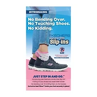 Skechers Hands Free Slip-Ins Arya Sweet Voice Womens Bike Closed Toe Slip-On Shoe