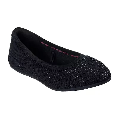 Skechers Cleo 2.0 Mesmerizing Nights Womens Round Ballet Flats