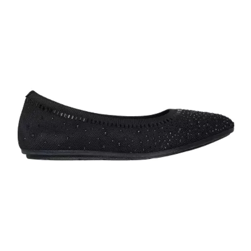 Skechers Cleo 2.0 Mesmerizing Nights Womens Round Ballet Flats