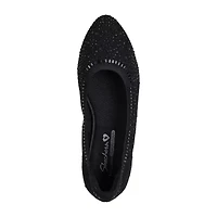 Skechers Cleo 2.0 Mesmerizing Nights Womens Round Ballet Flats