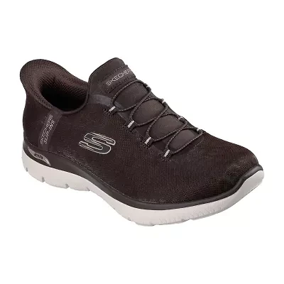 Skechers Hands Free Slip-Ins Arch Fit Summits Womens Slip-On Walking Shoes