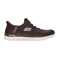 Skechers Hands Free Slip-Ins Arch Fit Summits Womens Slip-On Walking Shoes