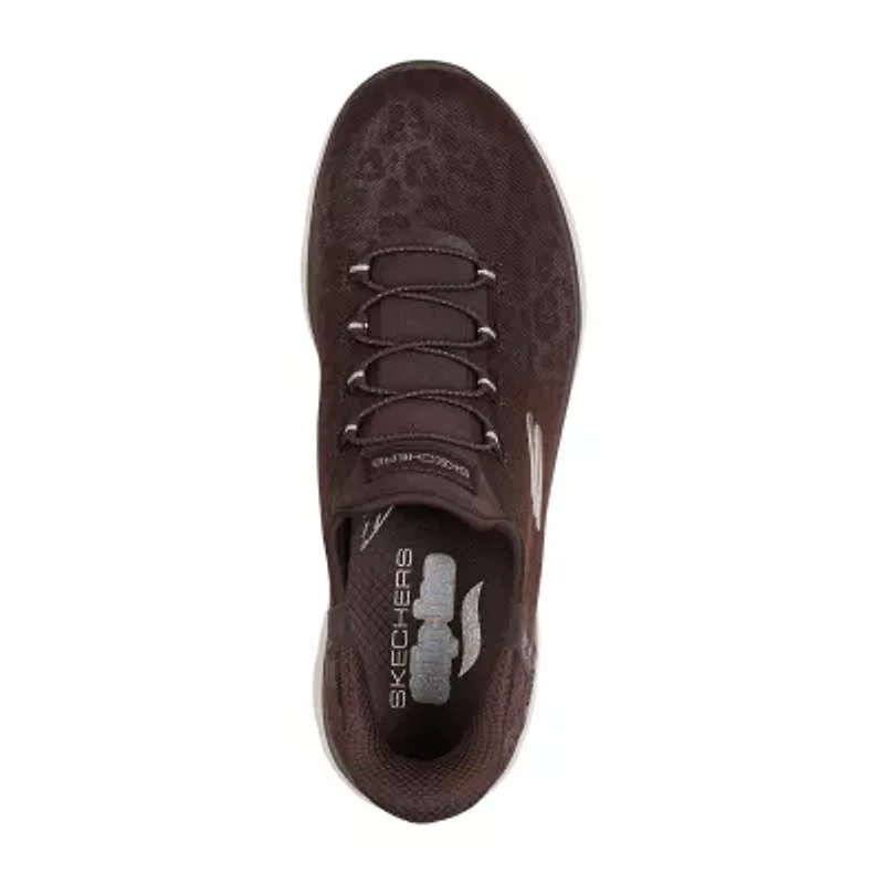 Skechers Hands Free Slip-Ins Arch Fit Summits Womens Slip-On Walking Shoes