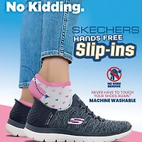 Skechers Hands Free Slip-Ins Summits New Daily Womens Slip-On Walking Shoes