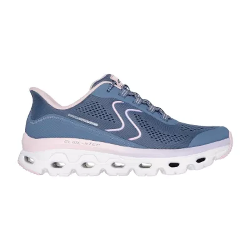 Skechers Hands Free Slip-Ins Glide-Step Sole Womens Slip-On Walking Shoes