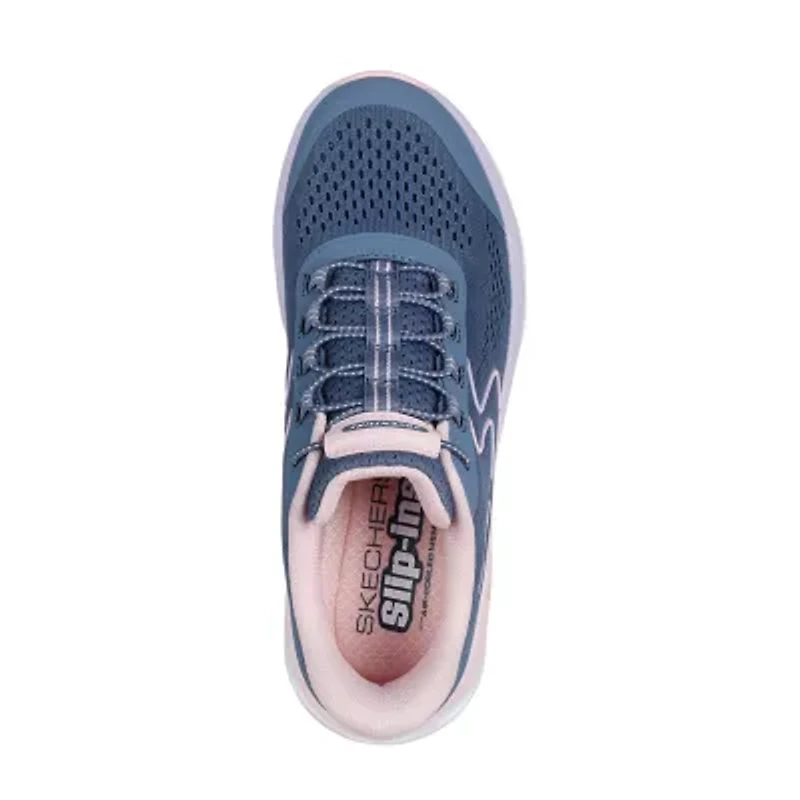 Skechers Hands Free Slip-Ins Glide-Step Sole Womens Slip-On Walking Shoes