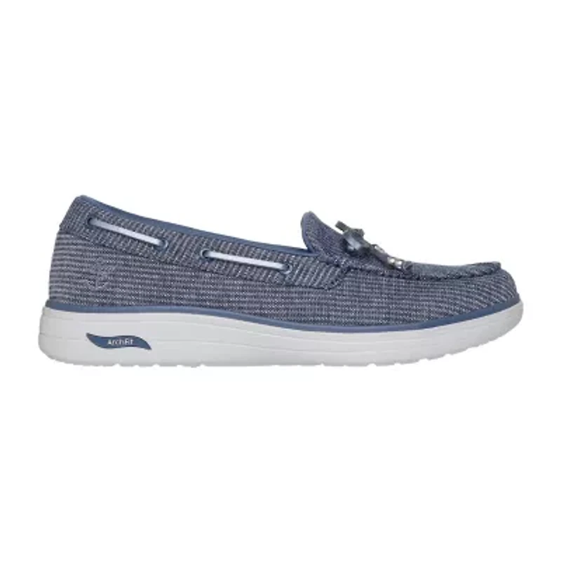 Skechers Arch Fit Inspire Womens Boat Shoes