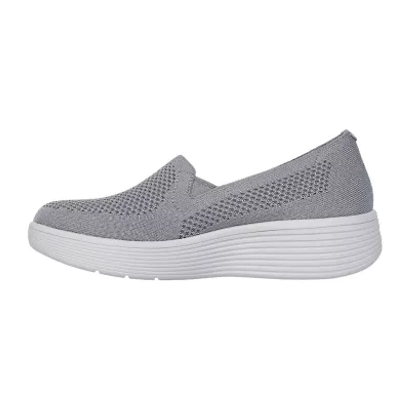 Skechers Arch Fit Laguna Adore Her Womens Round Closed Toe Slip-On Shoe