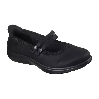 Skechers Hands Free Slip-Ins On The Go Flex Radiant Womens Round Closed Toe Mary Jane Shoes
