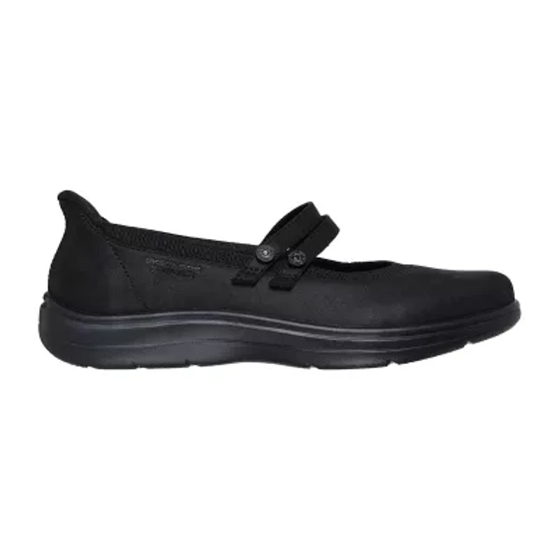 Skechers Hands Free Slip-Ins On The Go Flex Radiant Womens Round Closed Toe Mary Jane Shoes