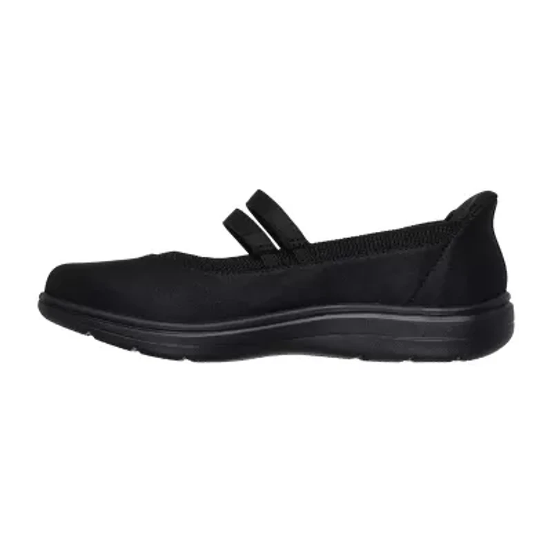 Skechers Hands Free Slip-Ins On The Go Flex Radiant Womens Round Closed Toe Mary Jane Shoes
