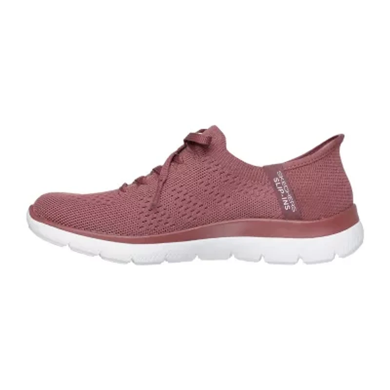 Skechers Hands Free Slip-Ins Summits New Daily Womens Slip-On Walking Shoes