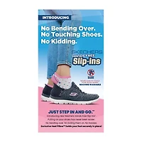 Skechers Hands Free Slip-Ins Summits Leopard Chic Womens Slip-On Walking Shoes
