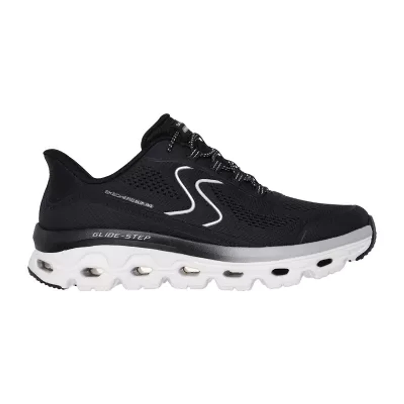Skechers Hands Free Slip-Ins Glide-Step Sole Womens Slip-On Walking Shoes