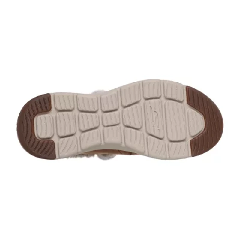 Skechers Hands Free Slip-Ins Womens Glacial Ultra Flat Heel Chukka Boots
