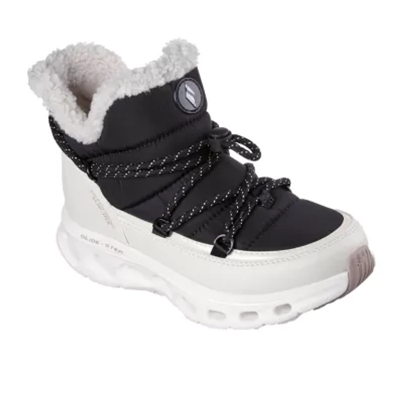 Skechers Hands Free Slip-Ins Womens Go Walk Glide-Step 2.0 Flat Heel Booties