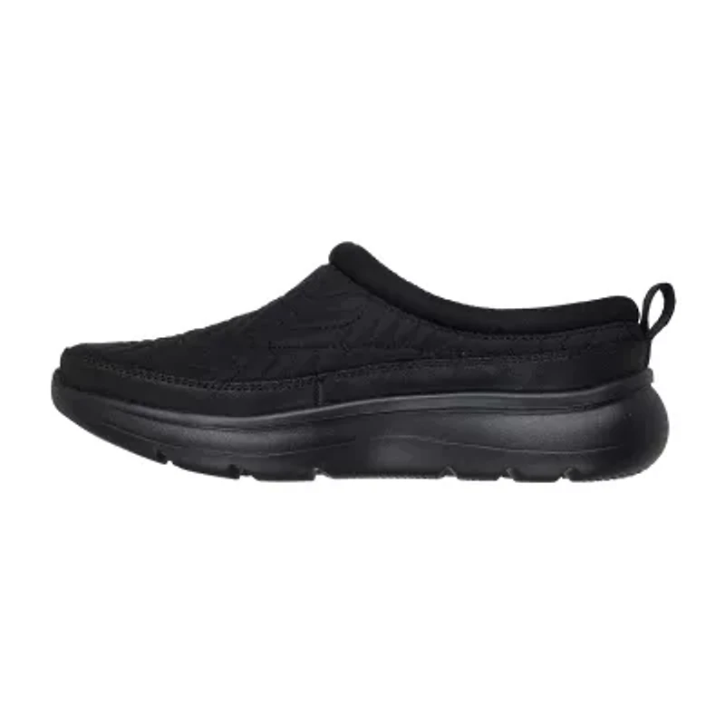 Skechers On The Go Encore Quilted Womens Memory Foam Clog Slippers