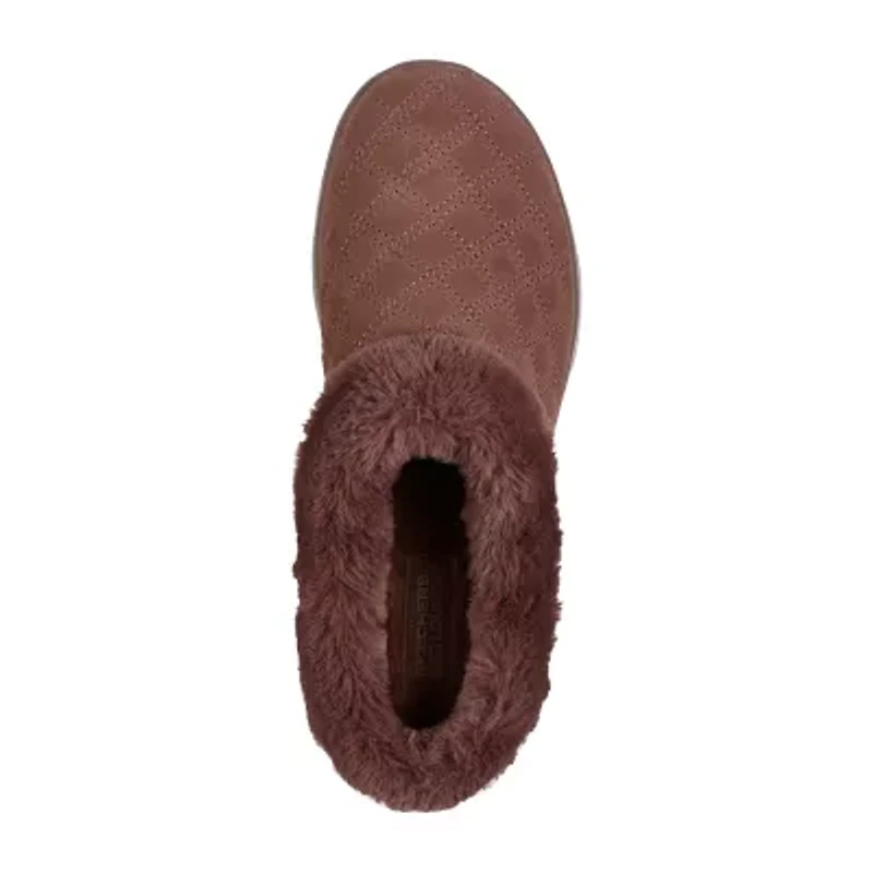 Skechers On The Go Joy Frosty Day Womens Memory Foam Clog Slippers