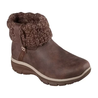Skechers Hands Free Slip-Ins Womens Easy Going Cozy Weather 2 Flat Heel Winter Boots