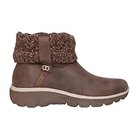 Skechers Hands Free Slip-Ins Womens Easy Going Cozy Weather 2 Flat Heel Winter Boots