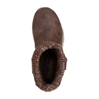 Skechers Hands Free Slip-Ins Womens Easy Going Cozy Weather 2 Flat Heel Winter Boots