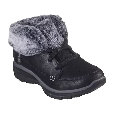 Skechers Hands Free Slip-Ins Womens Easy Going Chilly Flat Heel Chukka Boots