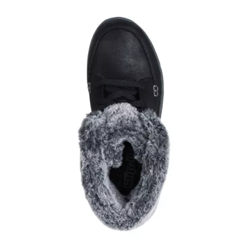 Skechers Hands Free Slip-Ins Womens Easy Going Chilly Flat Heel Chukka Boots