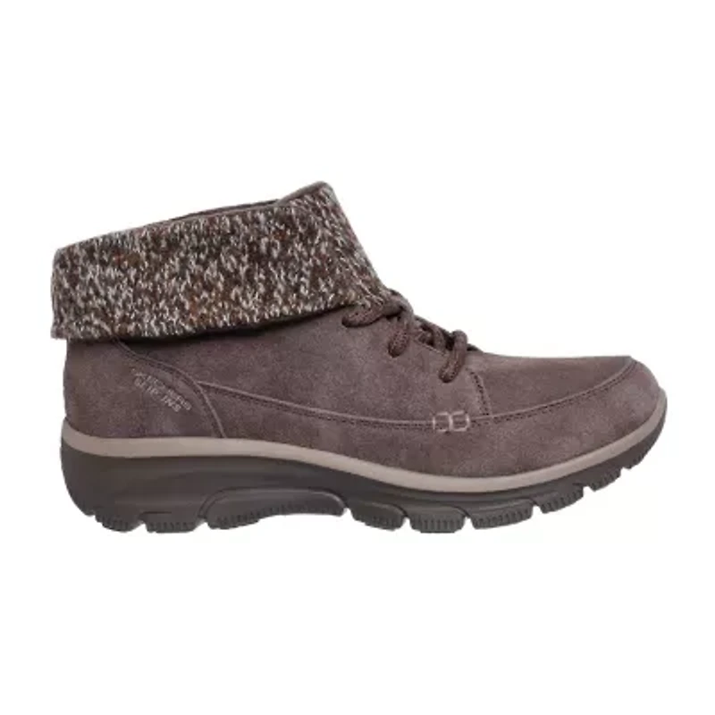 Skechers Womens Easy Going Fall Odyssey Flat Heel Chukka Boots