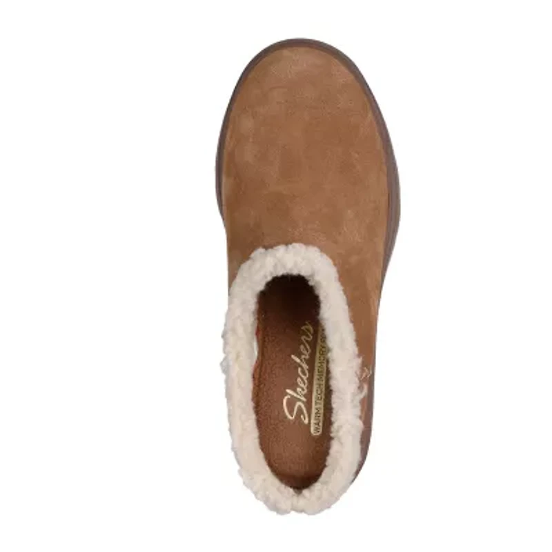 Skechers Cozy City Womens Almond Closed Toe Clogs