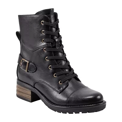 Indigo Rd. Womens Jovannie Flat Heel Combat Boots