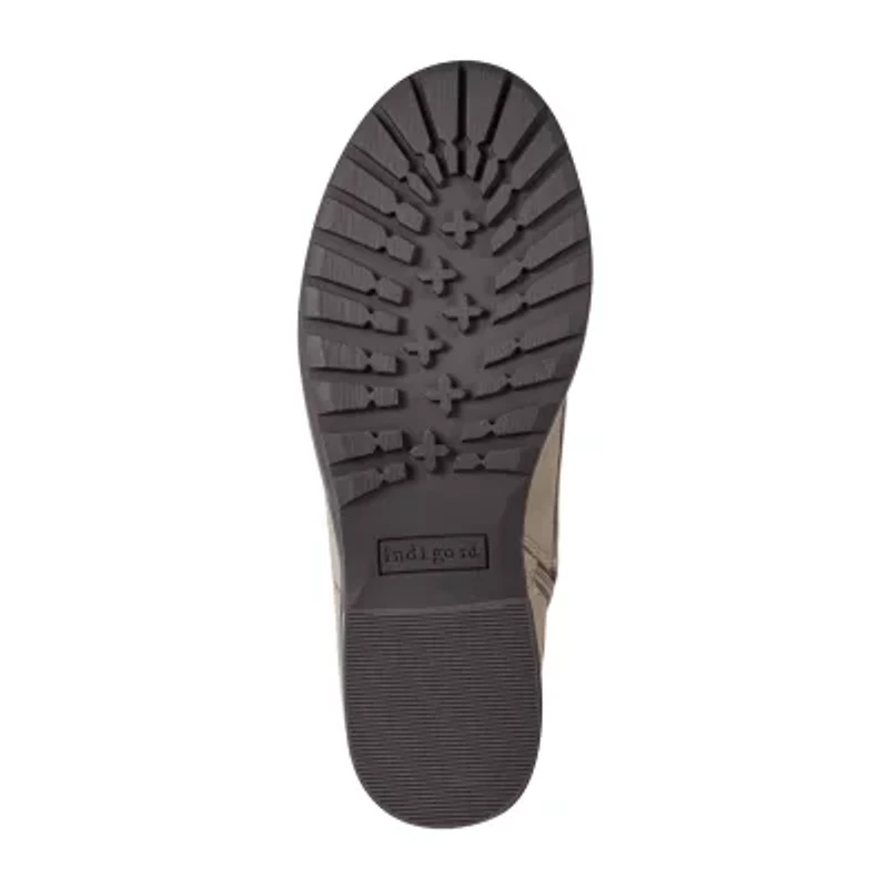 Indigo Rd. Womens Jovannie Flat Heel Combat Boots