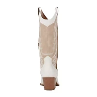 Indigo Rd. Womens Alleycat Stacked Heel Cowboy Boots