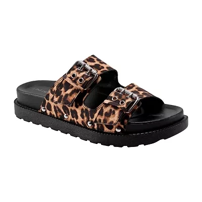 Indigo Rd. Niobe Womens Adjustable Strap Footbed Sandals
