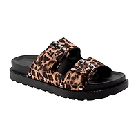 Indigo Rd. Niobe Womens Adjustable Strap Footbed Sandals