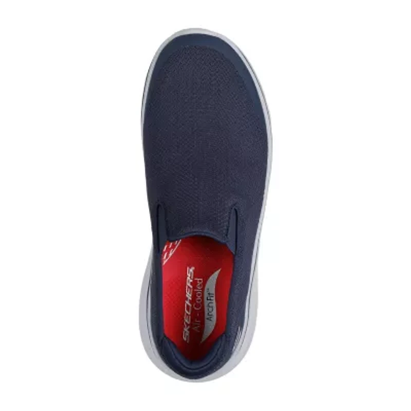 Skechers Go Walk Arch Fit N Joy Mens Slip-On Walking Shoes