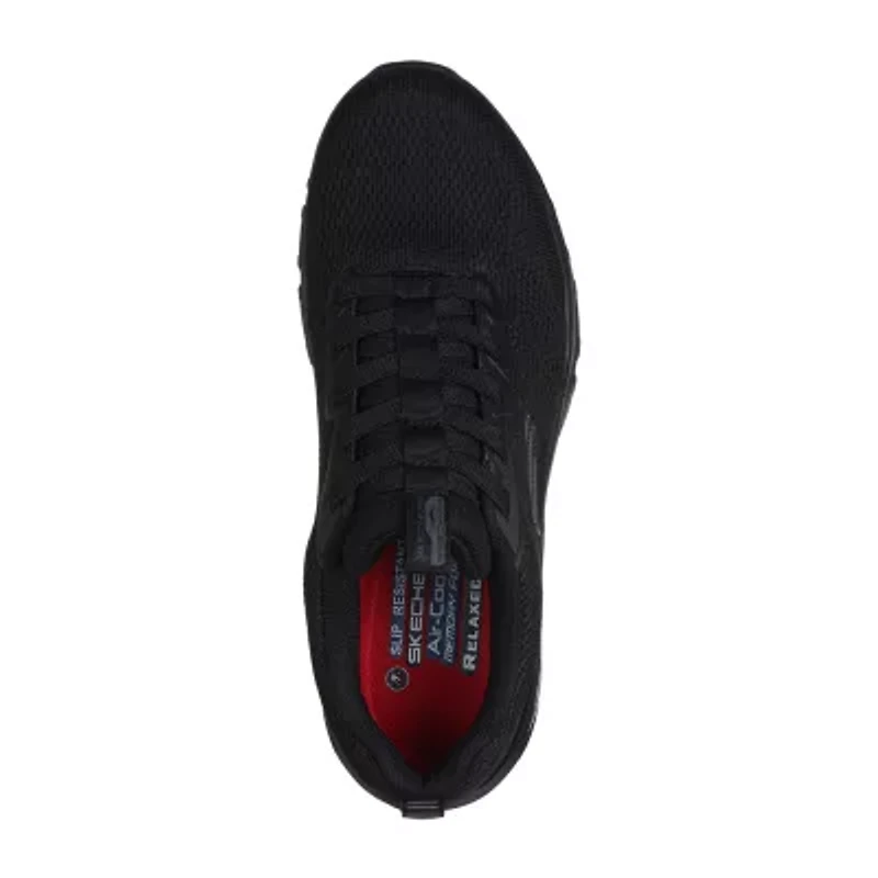 Skechers Skech-Air Ventura Mens Bike Closed Toe Work Shoes
