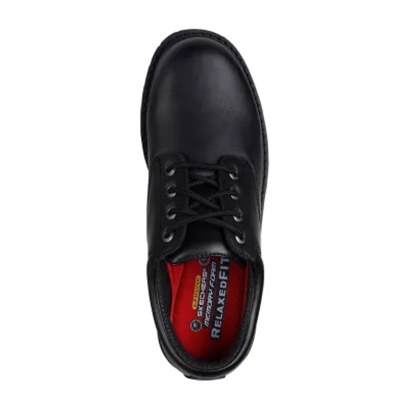 Skechers Cottonwood Cantix Mens Round Closed Toe Work Shoes