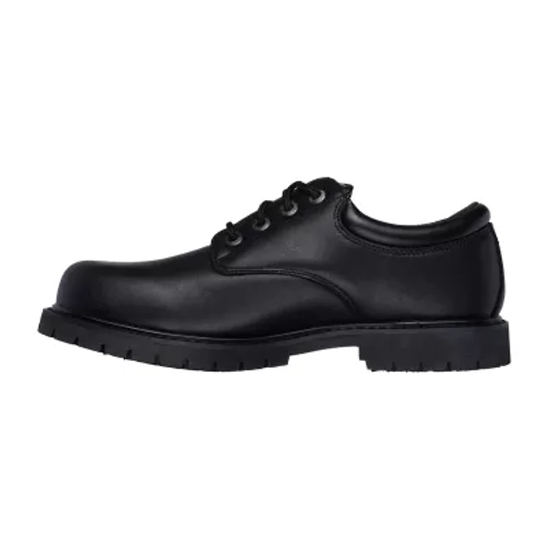 Skechers Cottonwood Cantix Mens Round Closed Toe Work Shoes