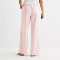 Arizona Body Womens Flannel Juniors Pajama Pants