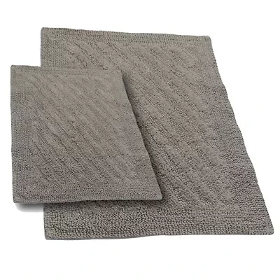 Castle Hill London Shooting Star Reversible 2-pc. Bath Rug Set